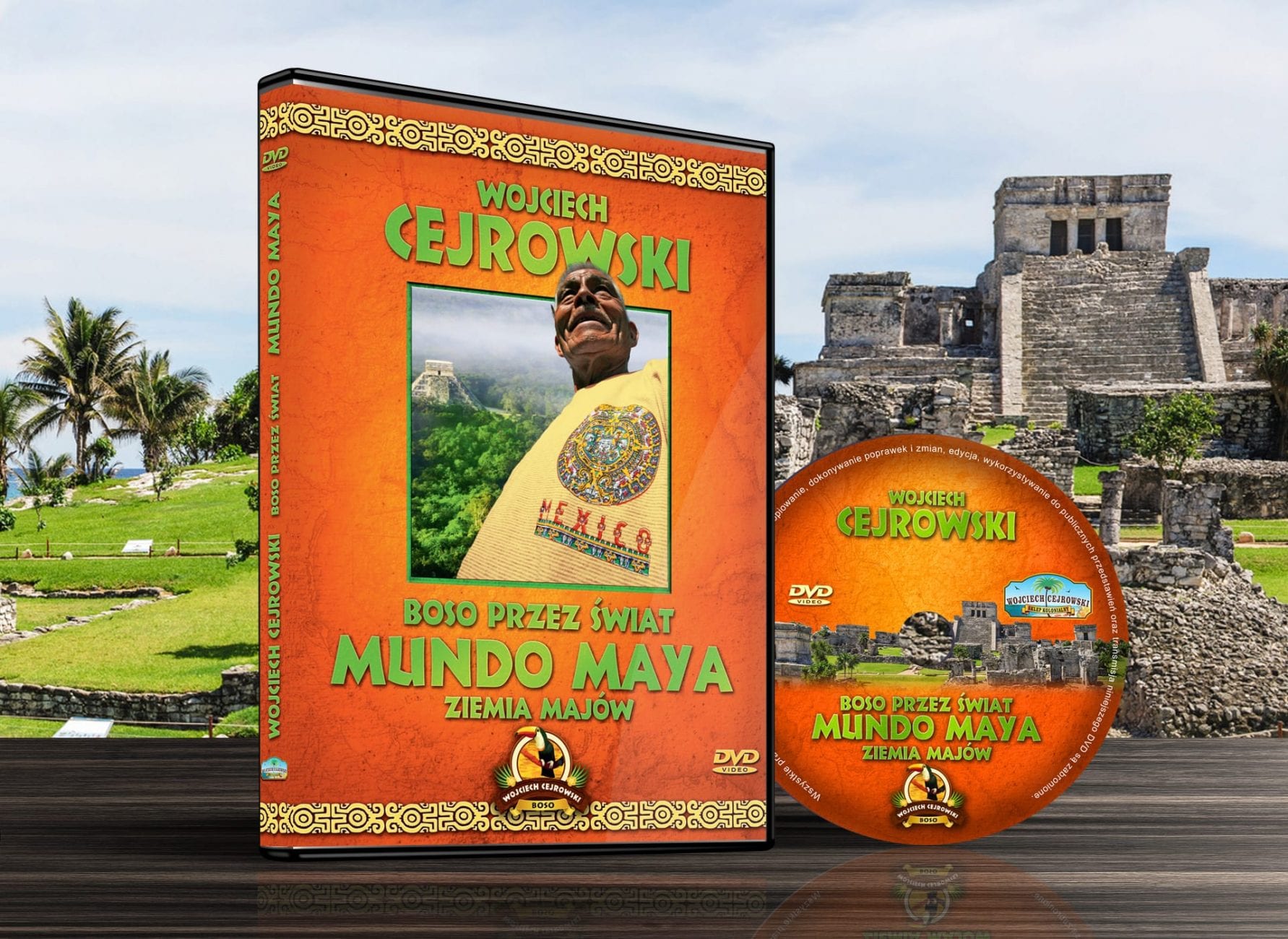 Boso przez świat Ziemia Majów